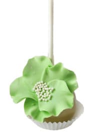 Кейк попс Зеленый цветок