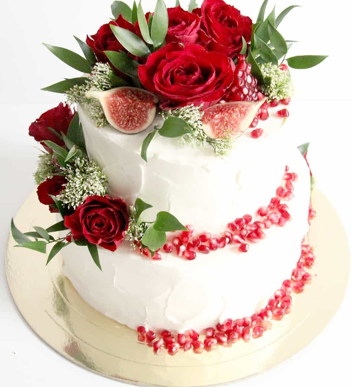 Свадебный торт Красный